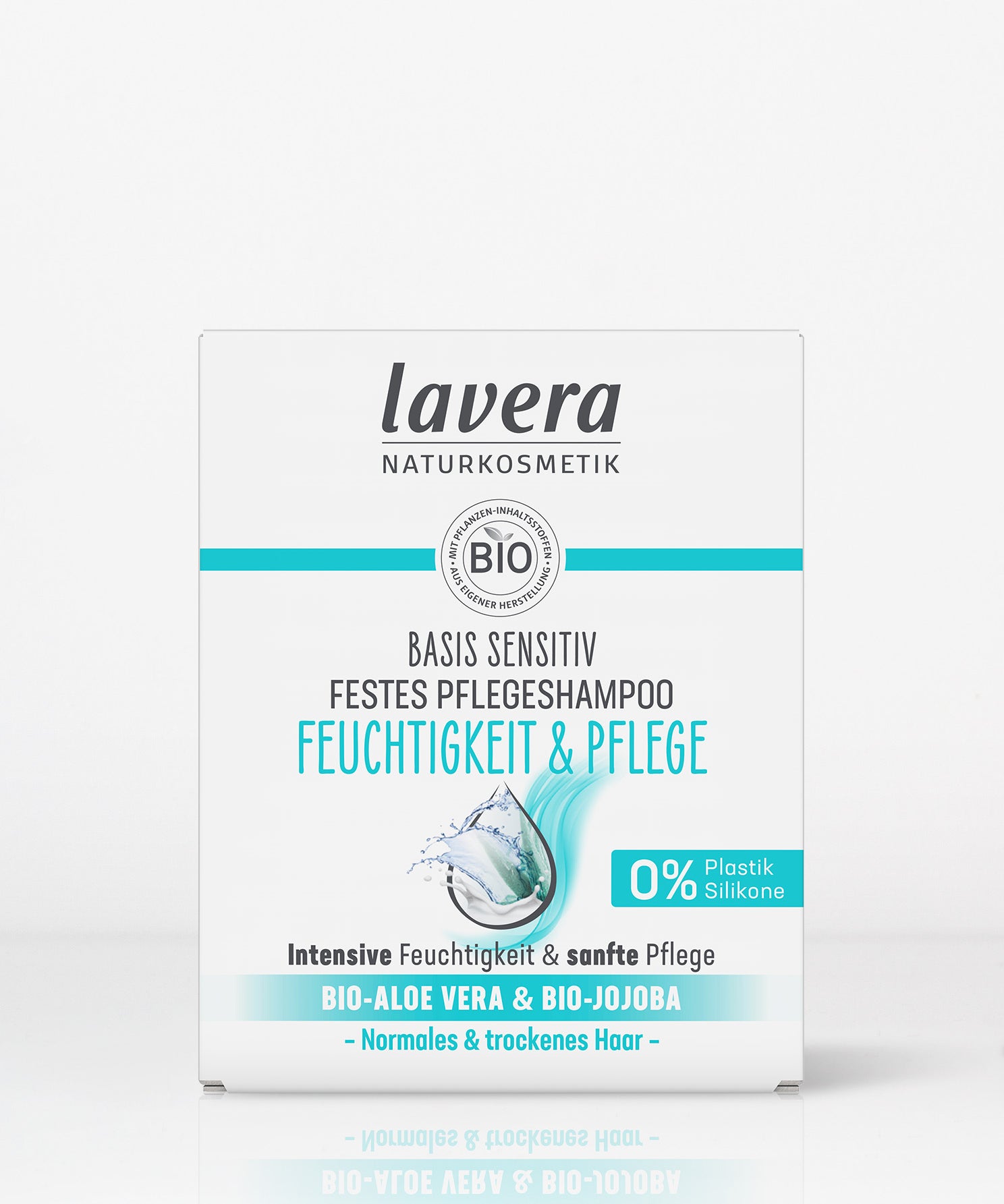 lavera Festes Pflegeshampoo basis sensitive Feuchtigkeit & Pflege