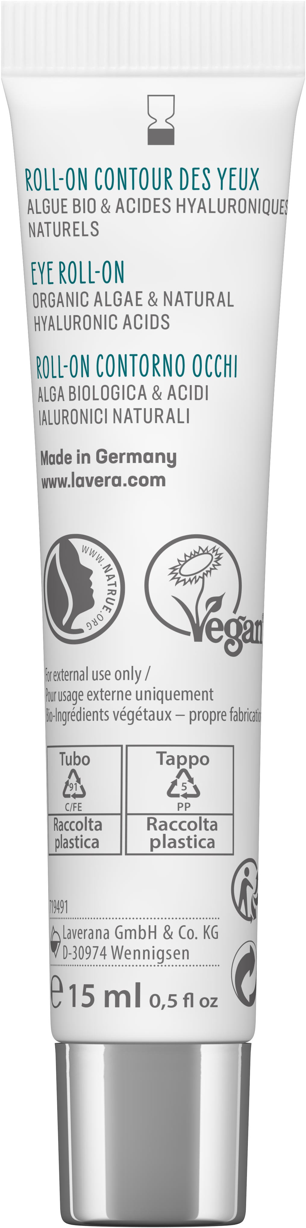 lavera Hydro Refresh Augen Roll-On