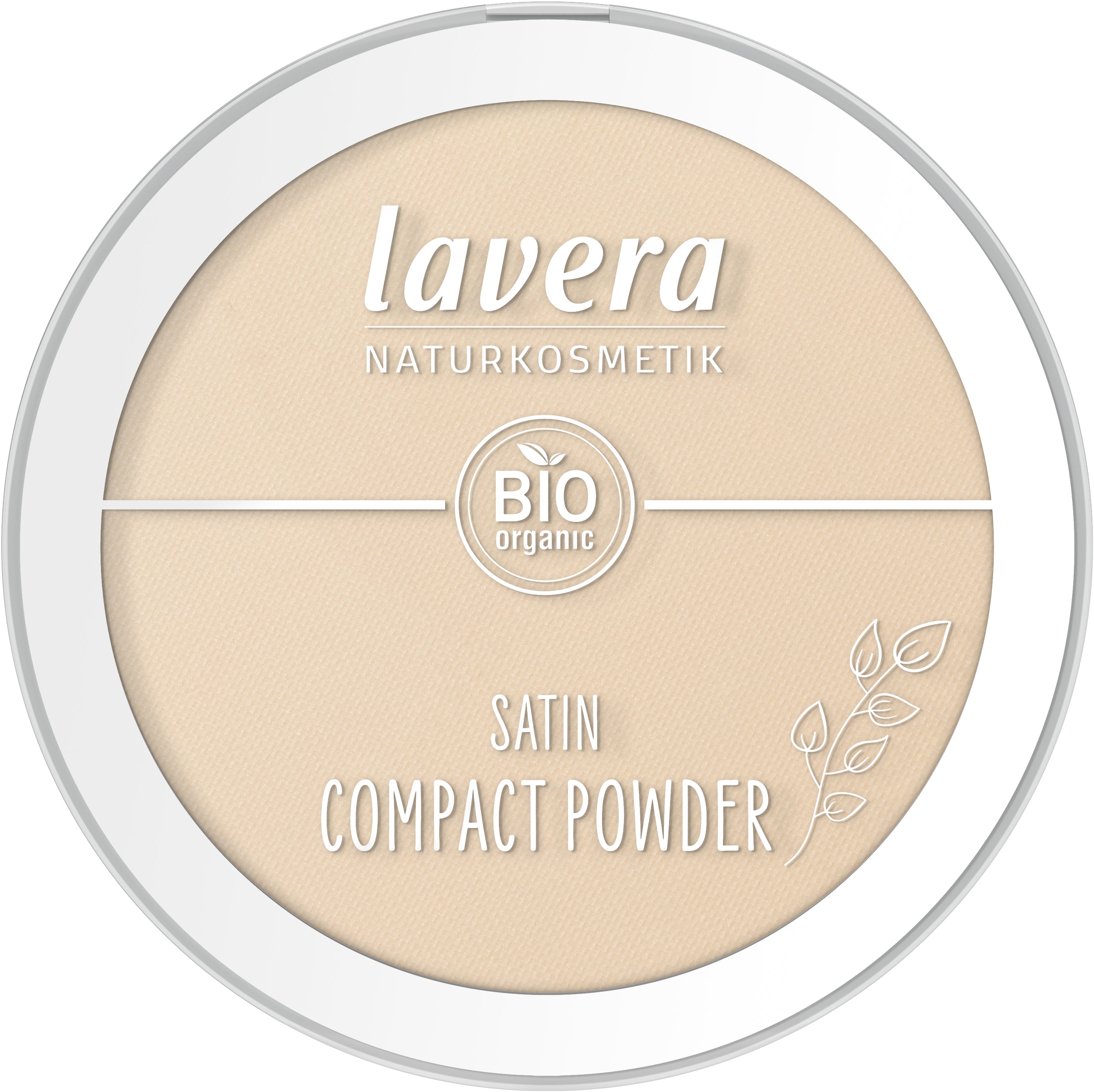 lavera Satin Compact Powder -Medium 02-