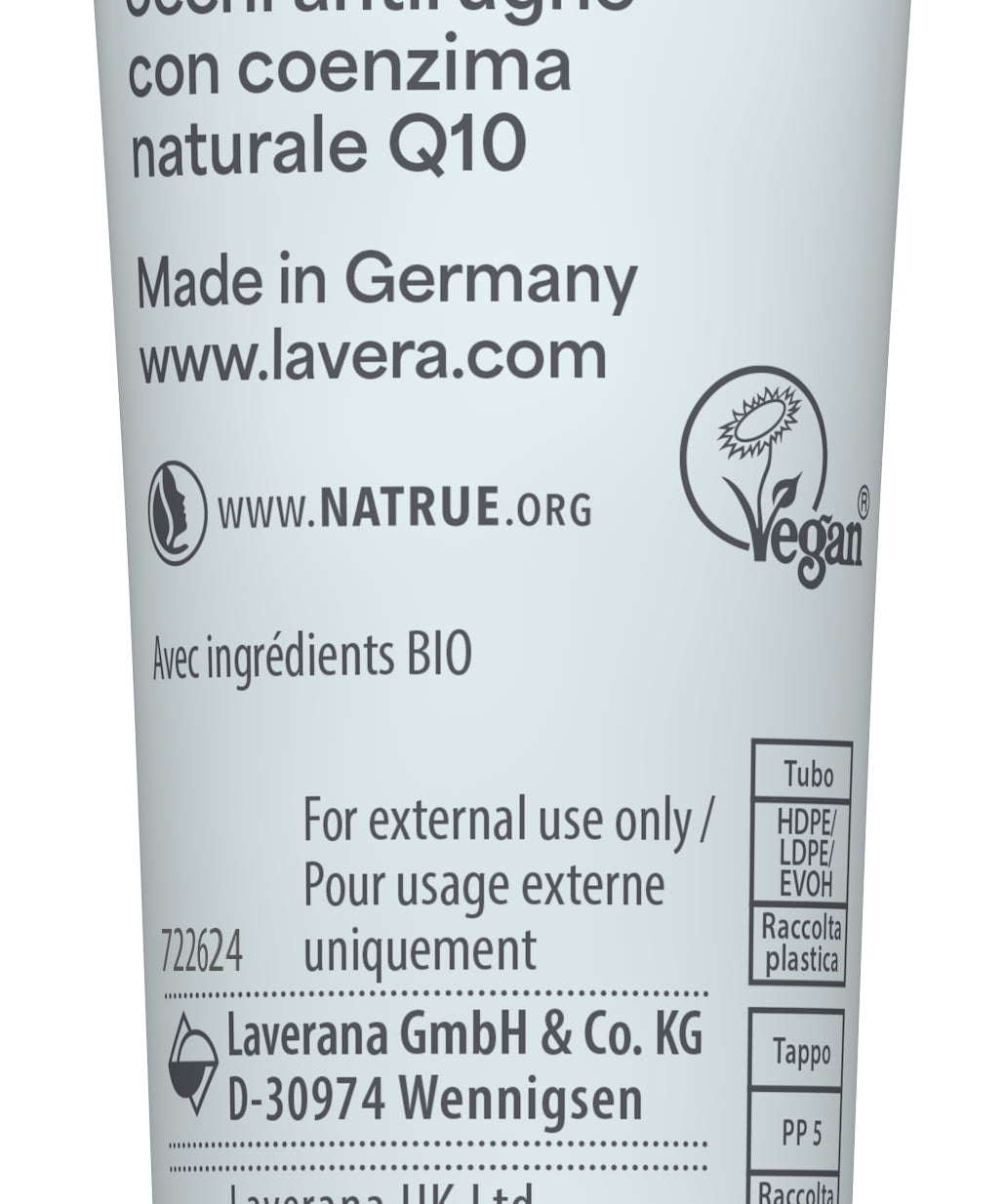 lavera basis sensitive Anti-Falten Augencreme Q10