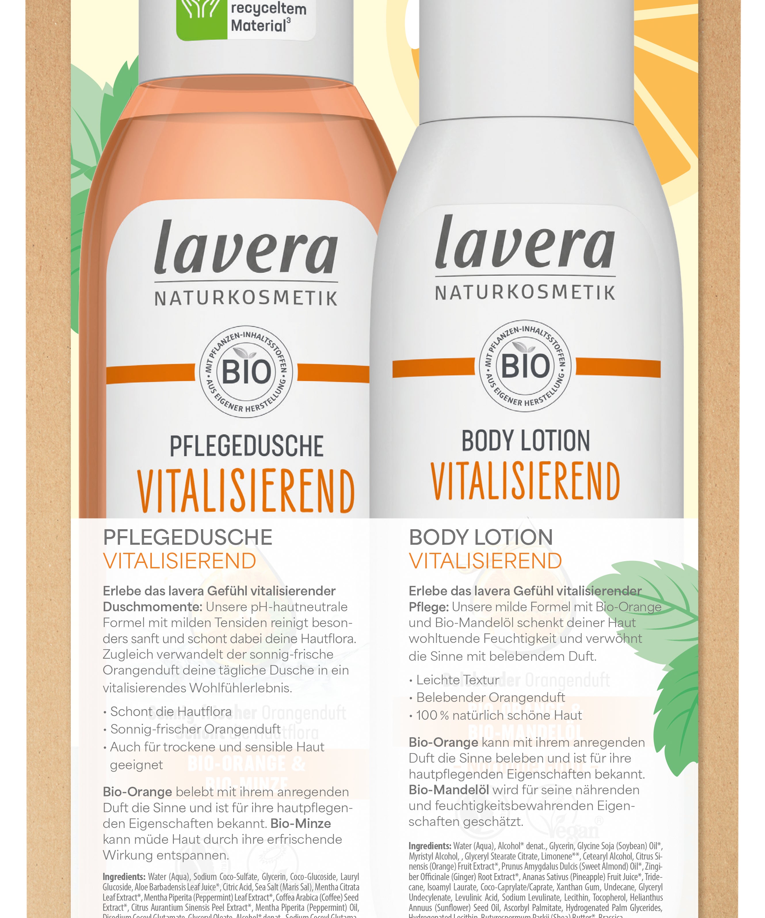 lavera Geschenkset Natürlich für Dich Vitalisierend