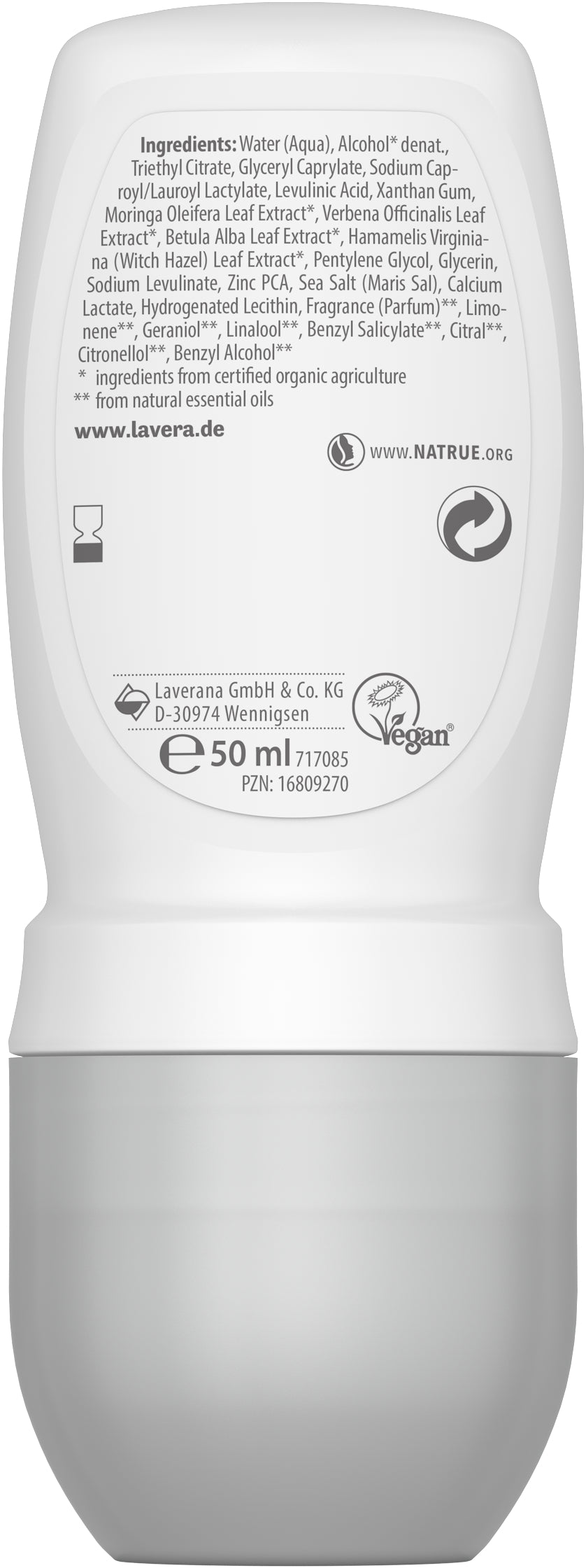 lavera Deo Roll-on NATURAL & INVISIBLE