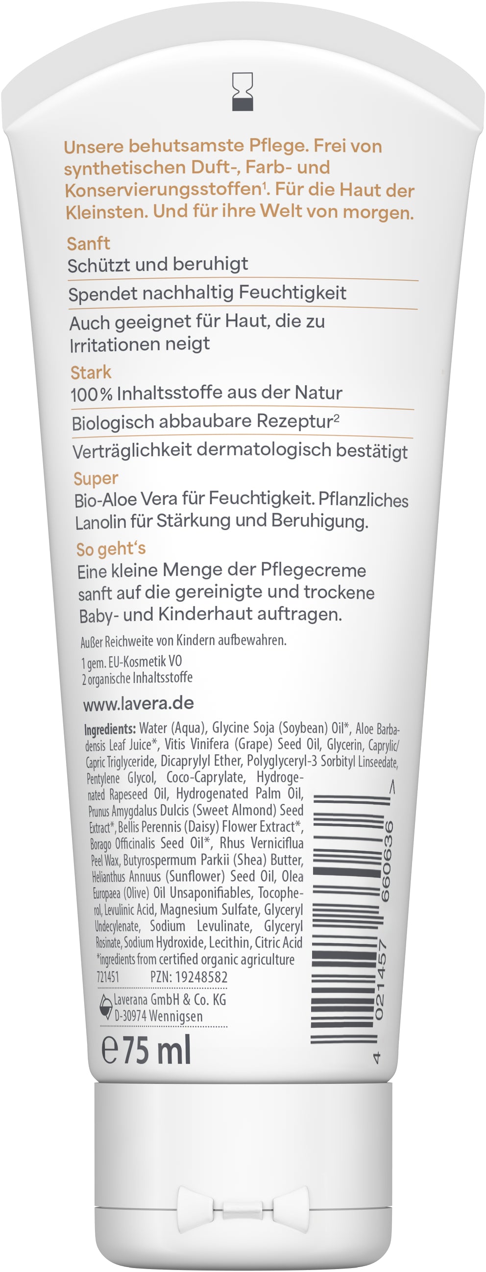 lavera Baby & Kinder Pflegecreme