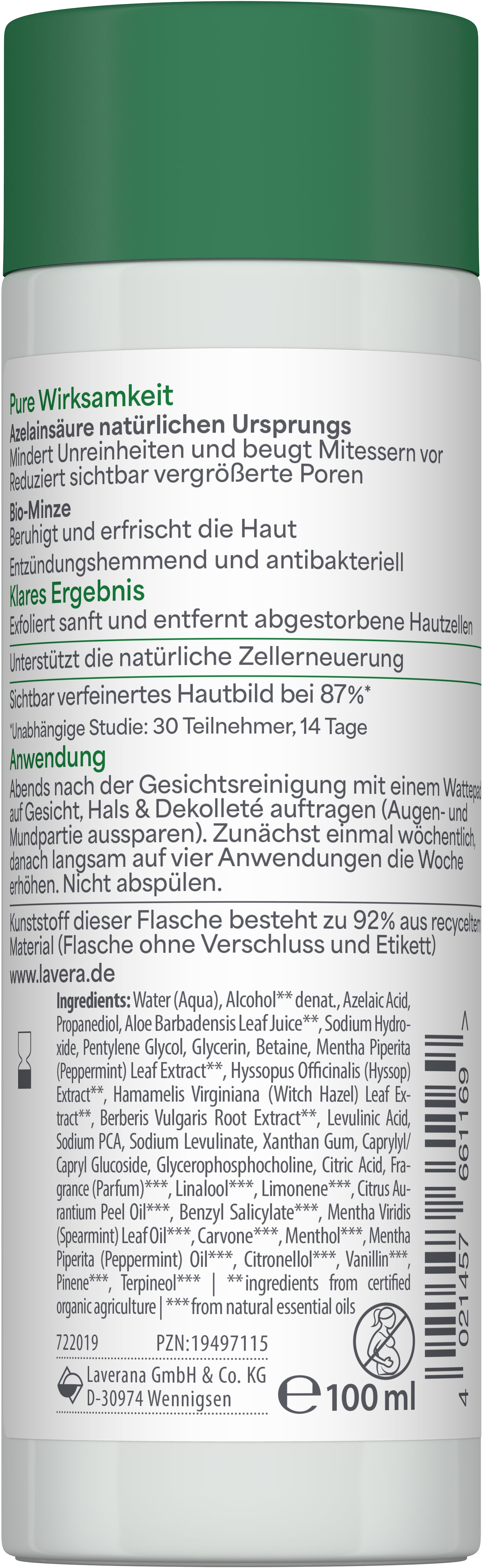 lavera Pure Beauty Liquid Refiner