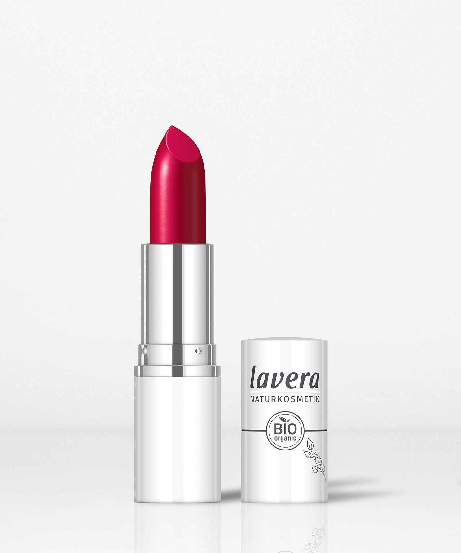 lavera Cream Glow Lipstick -Berry Red 10-