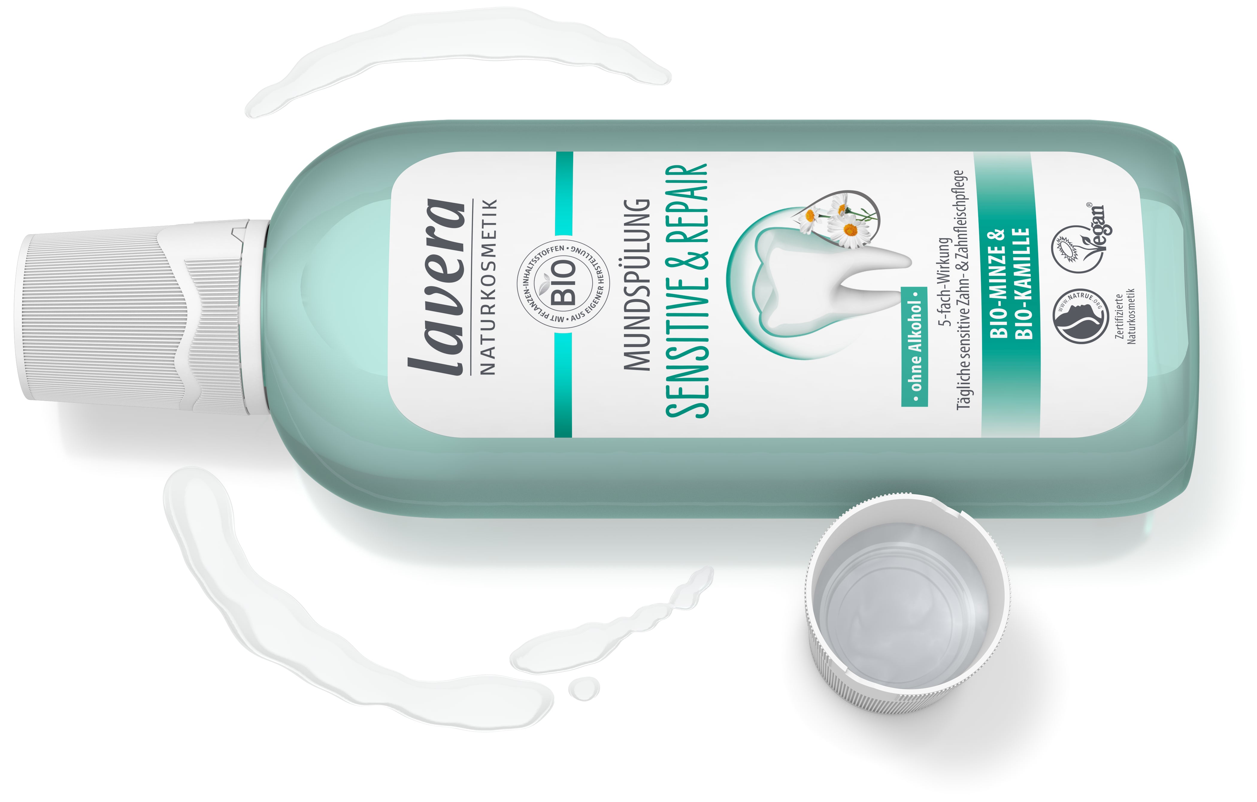 lavera Mundspülung Sensitive & Repair