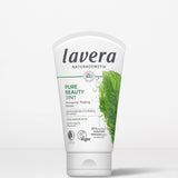 lavera Pure Beauty 3in1 Reinigung Peeling Maske