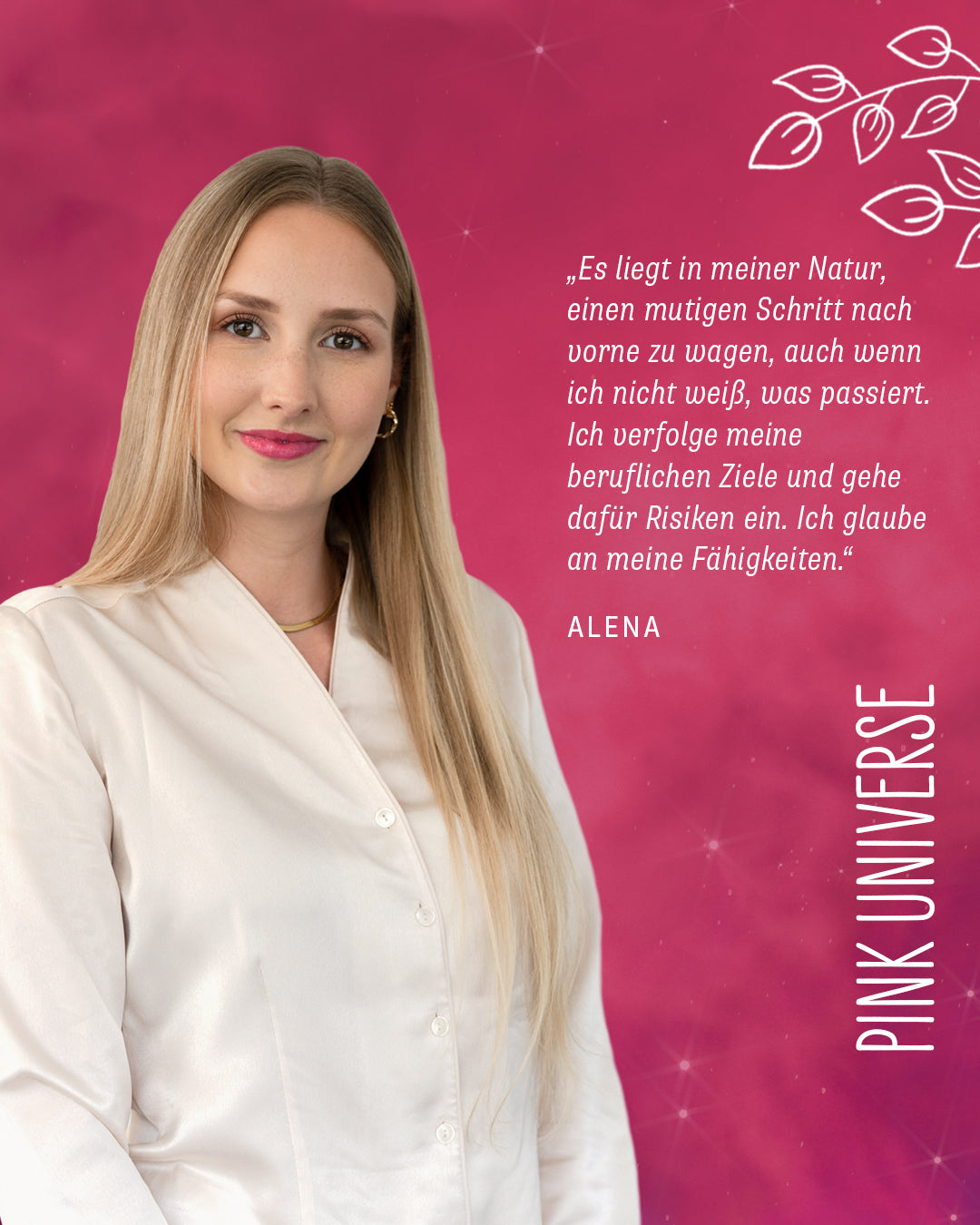 lavera Cream Glow Lipstick -Pink Universe 08-