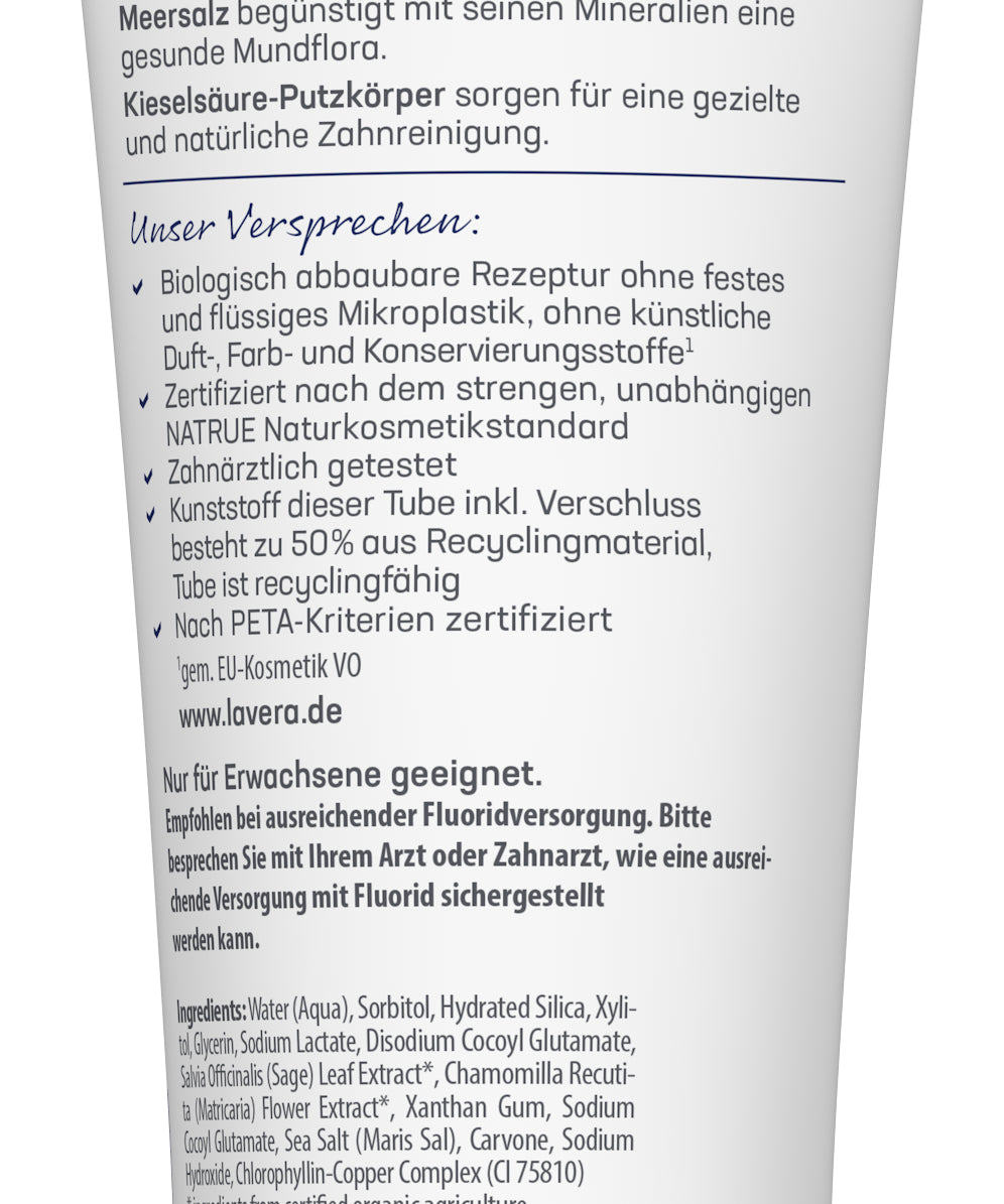 lavera Zahngel Neutral Fluoridfrei