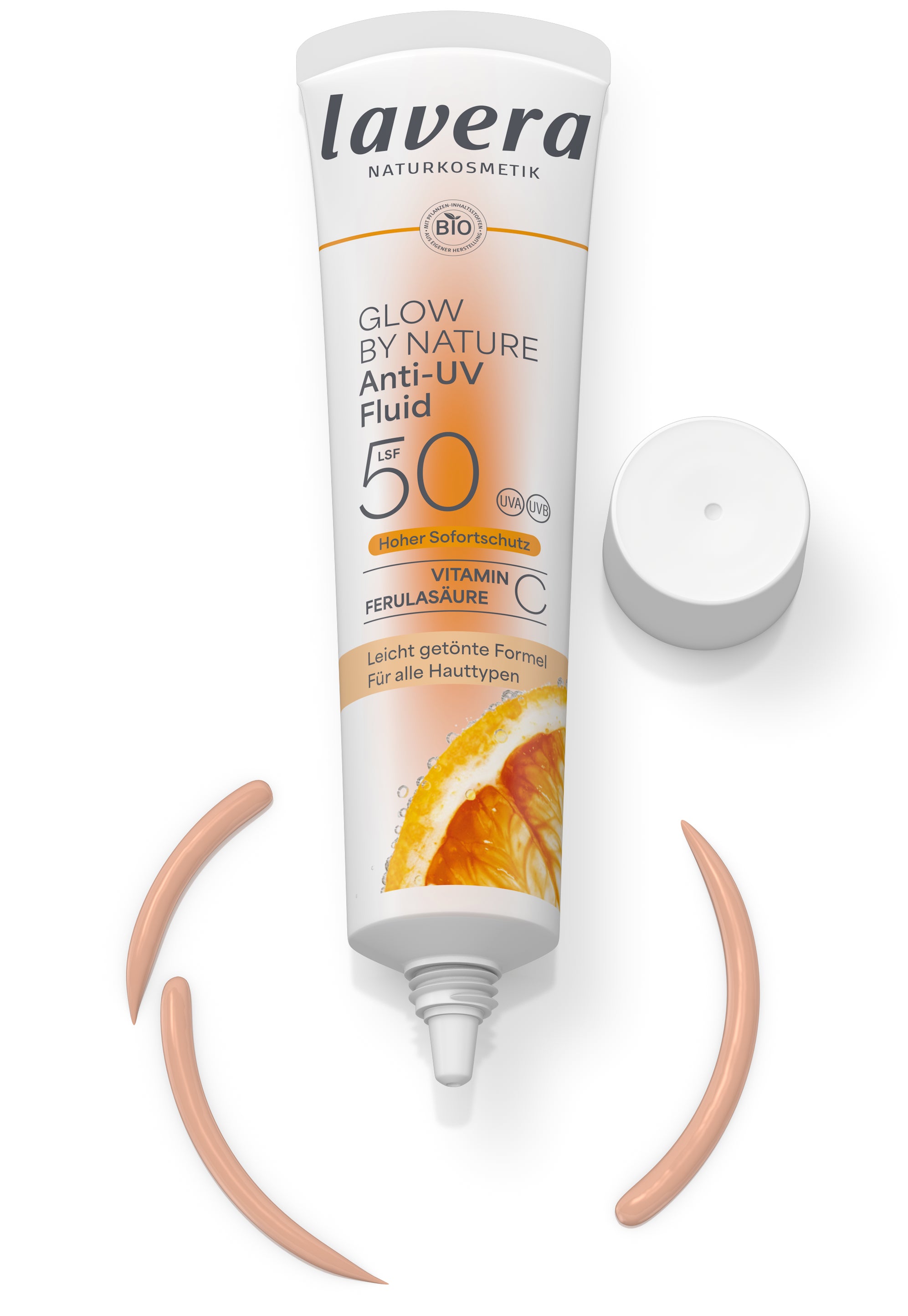 lavera Glow by Nature Anti-UV Fluid LSF 50