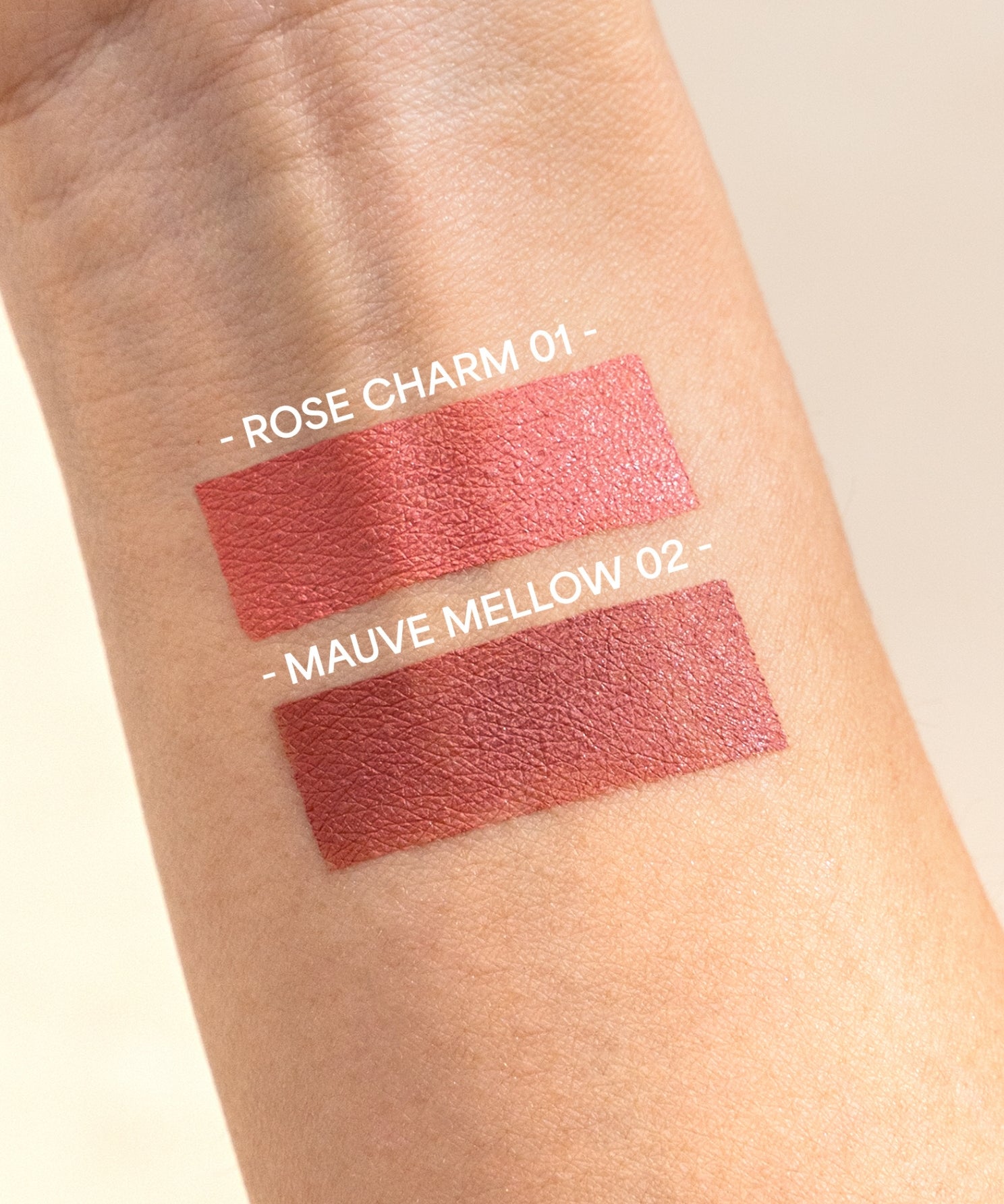 lavera Floral Cream Blush -Mauve Mellow 02- in der Anwendung