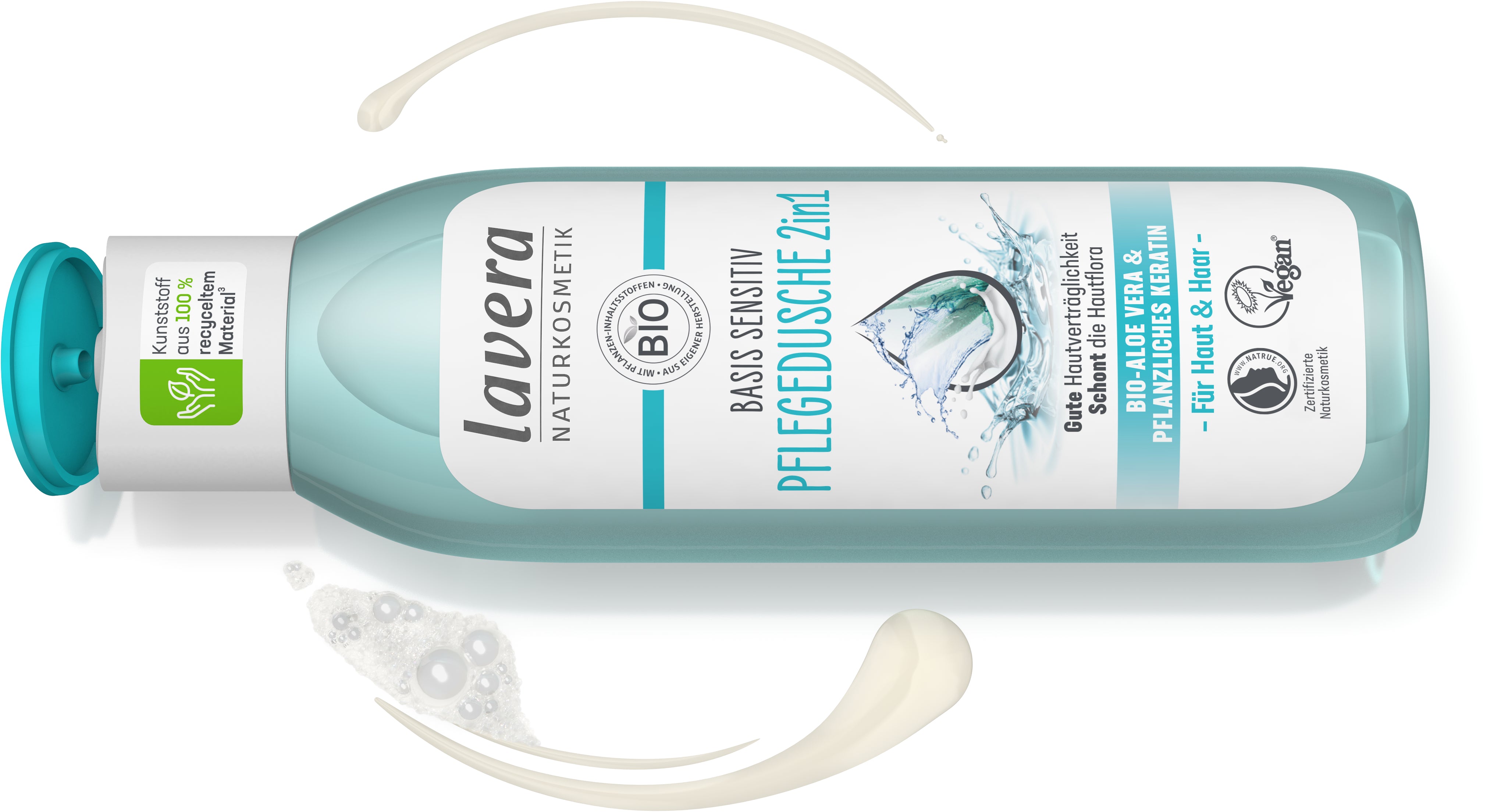 lavera basis sensitive Pflegedusche 2in1