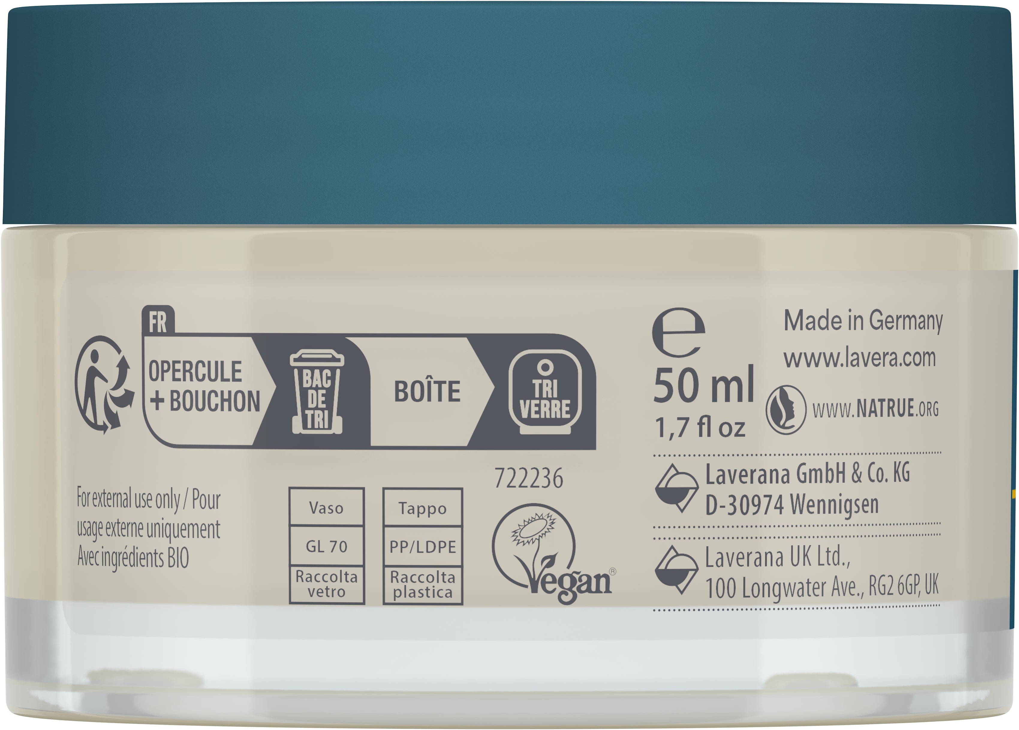 lavera basis sensitive Anti-Falten Nachtcreme Q10