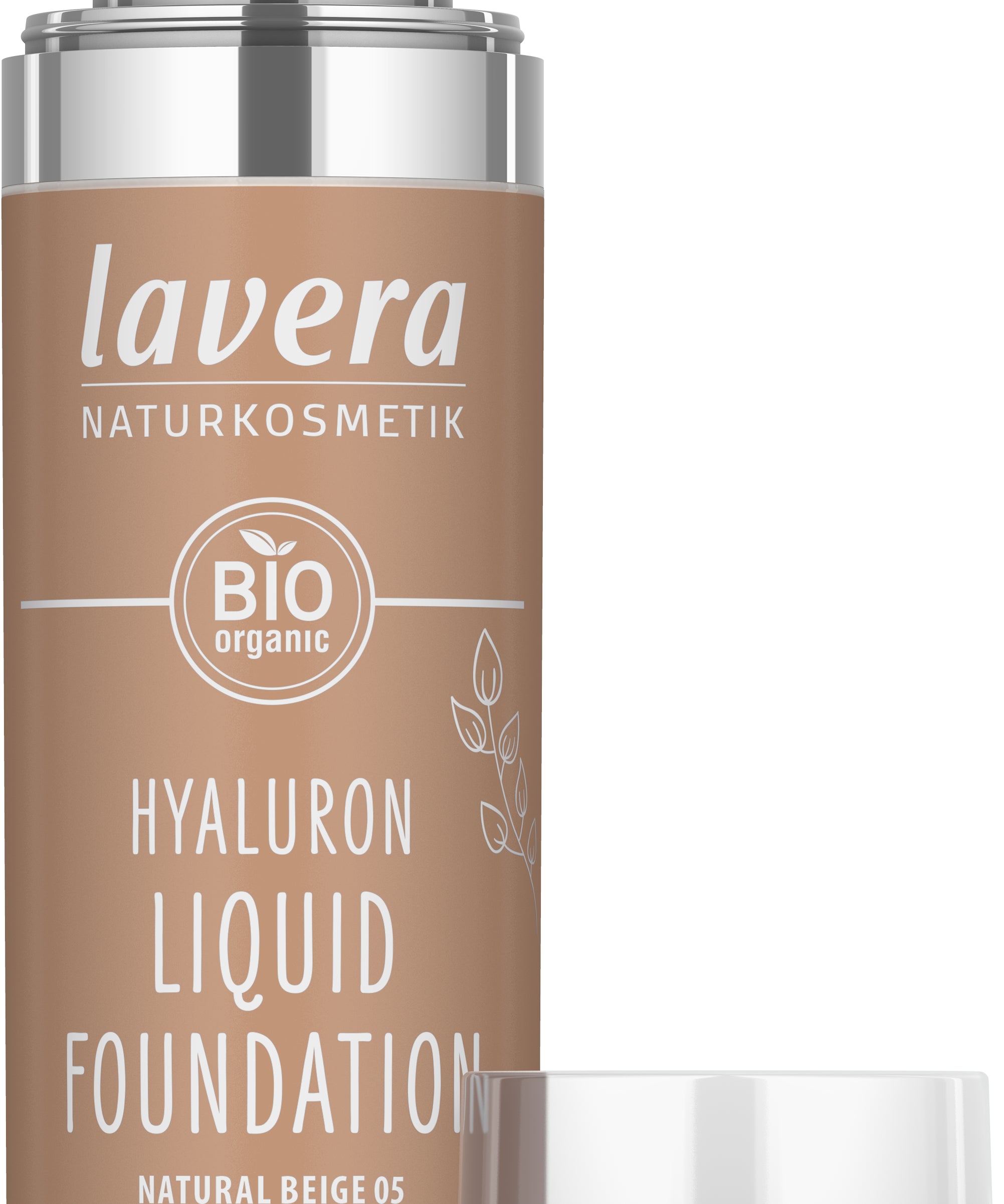 lavera Hyaluron Liquid Foundation -Natural Beige 05-