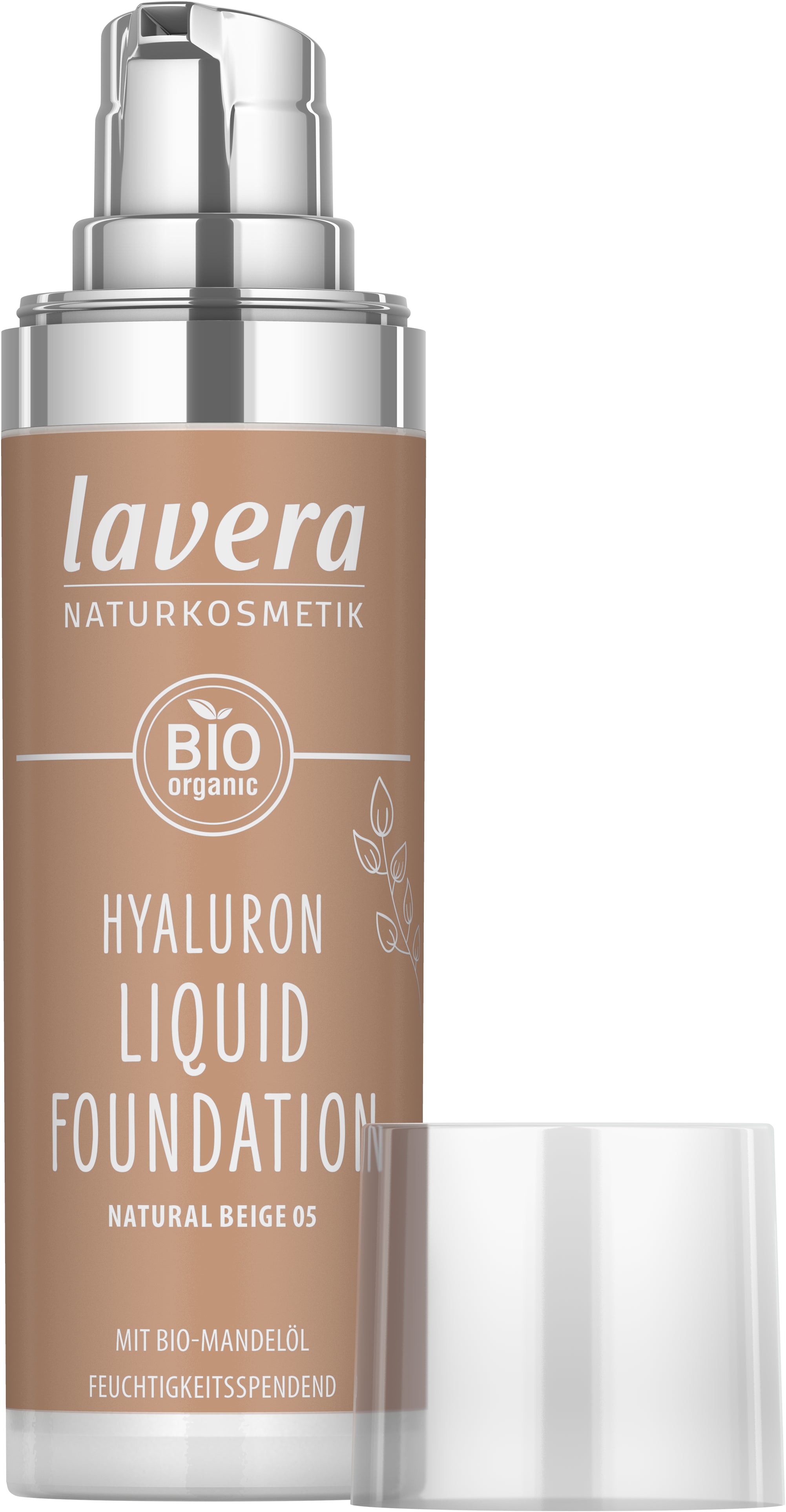 lavera Hyaluron Liquid Foundation -Natural Beige 05-