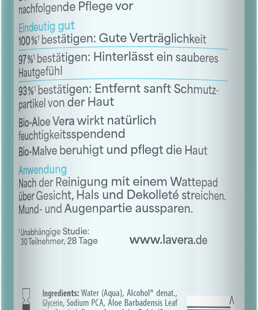 lavera basis sensitive Mildes Gesichtswasser