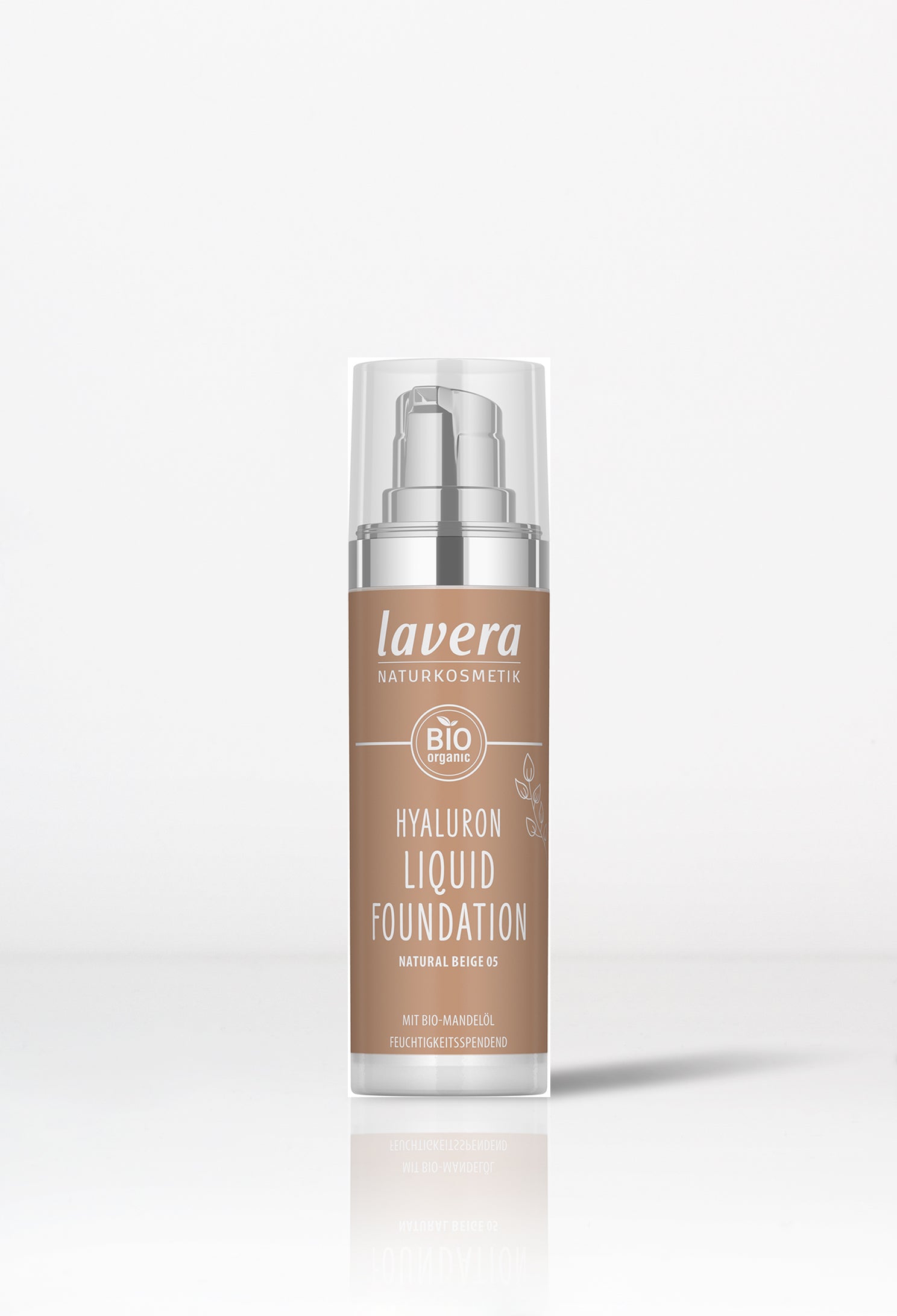 lavera Hyaluron Liquid Foundation -Natural Beige 05-