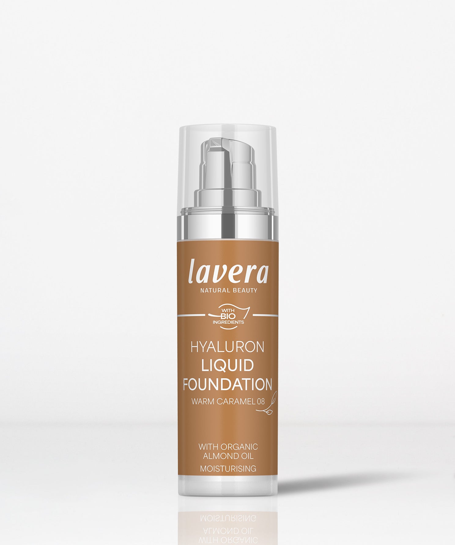 lavera Hyaluron Liquid Foundation -Warm Caramel 08-