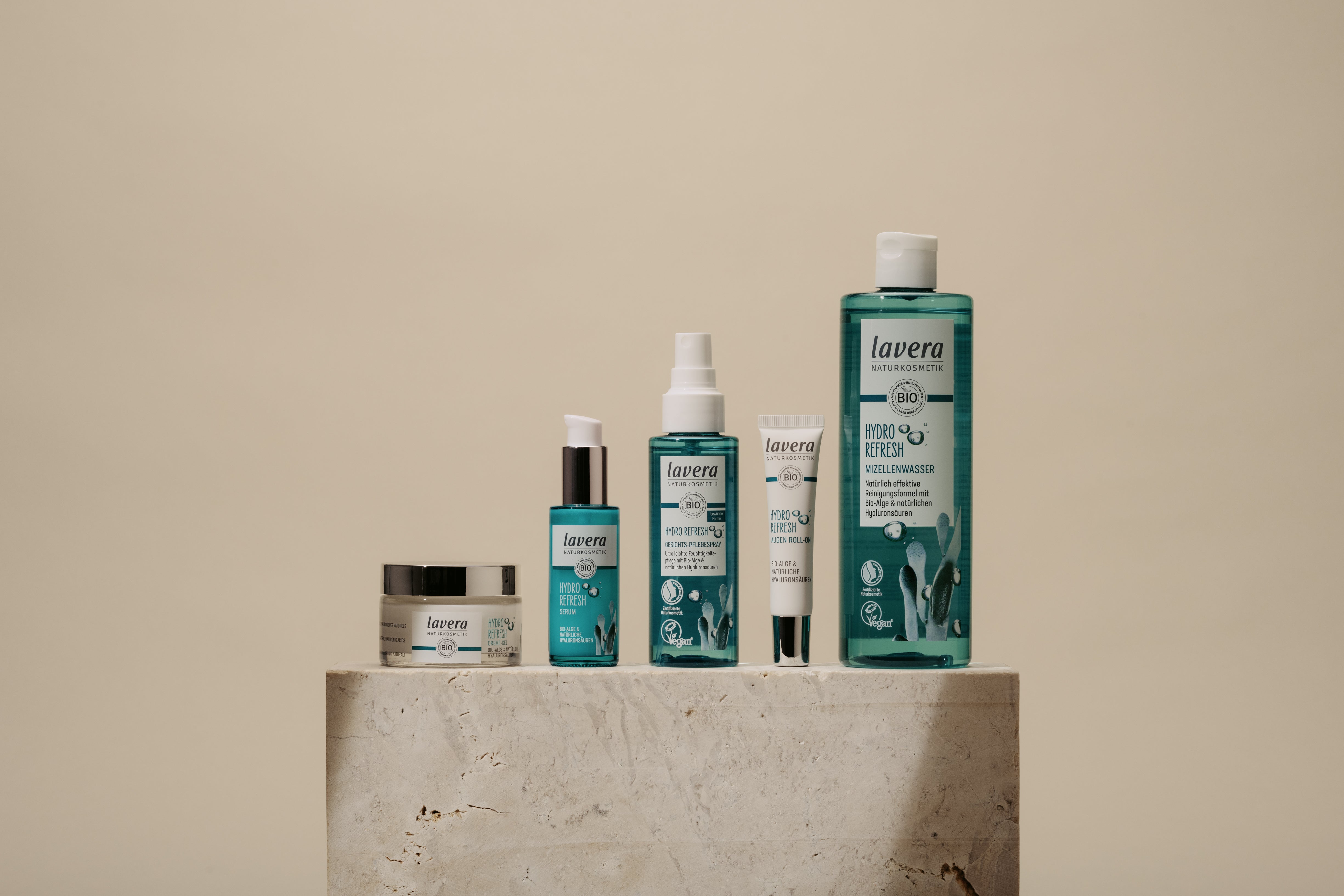 Produkte der Hydro Refresh Reihe