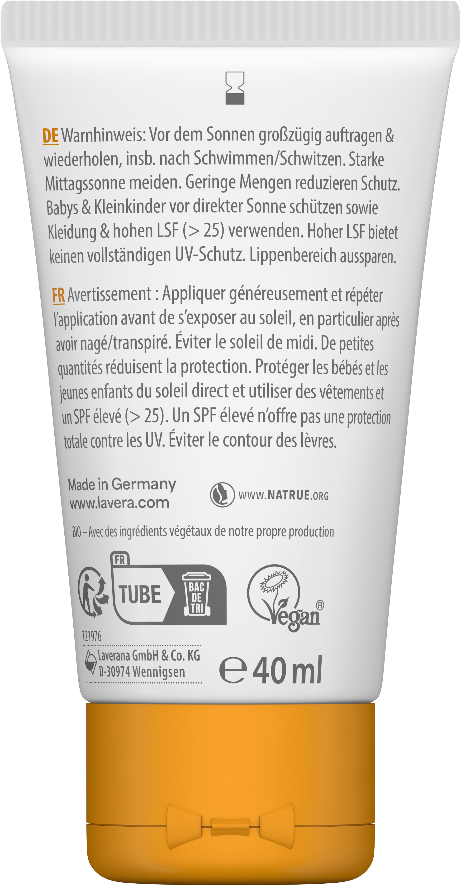 lavera Sonnenfluid Sensitiv LSF 50