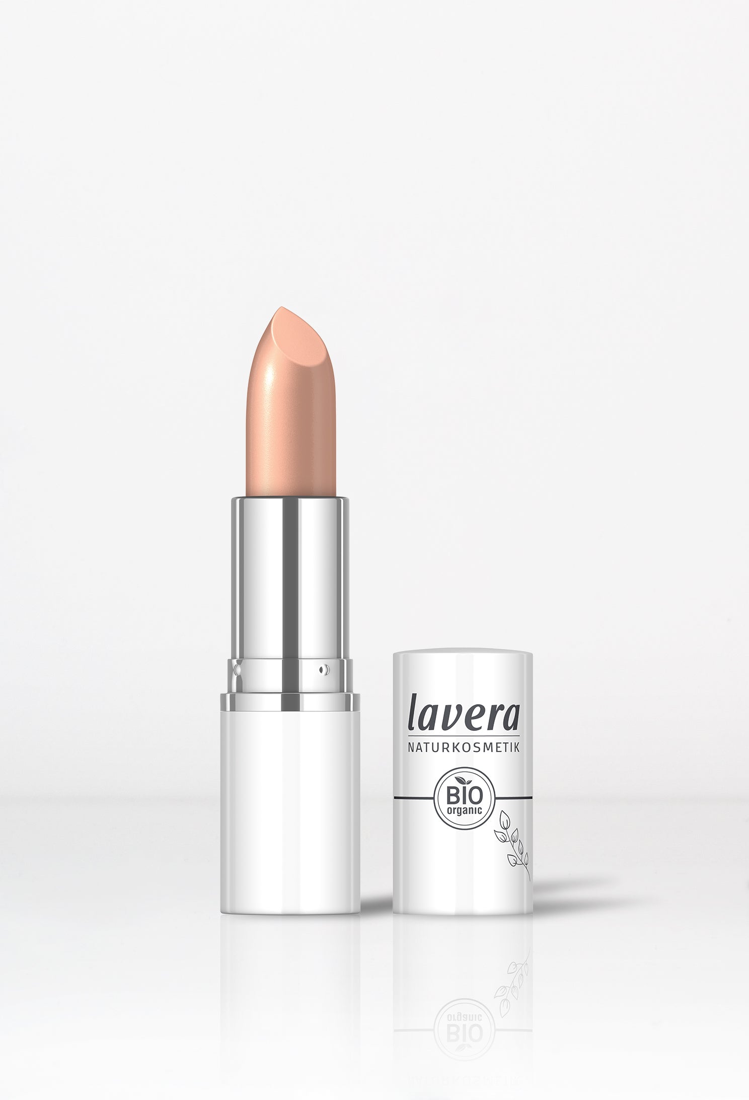 lavera Cream Glow Lipstick -Peachy Nude 04-