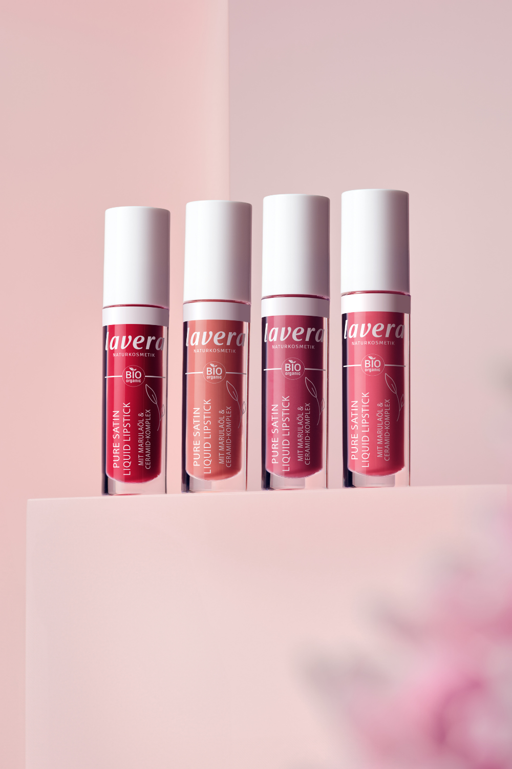 lavera Pure Satin Liquid Lipstick -Sweet Peony 04-