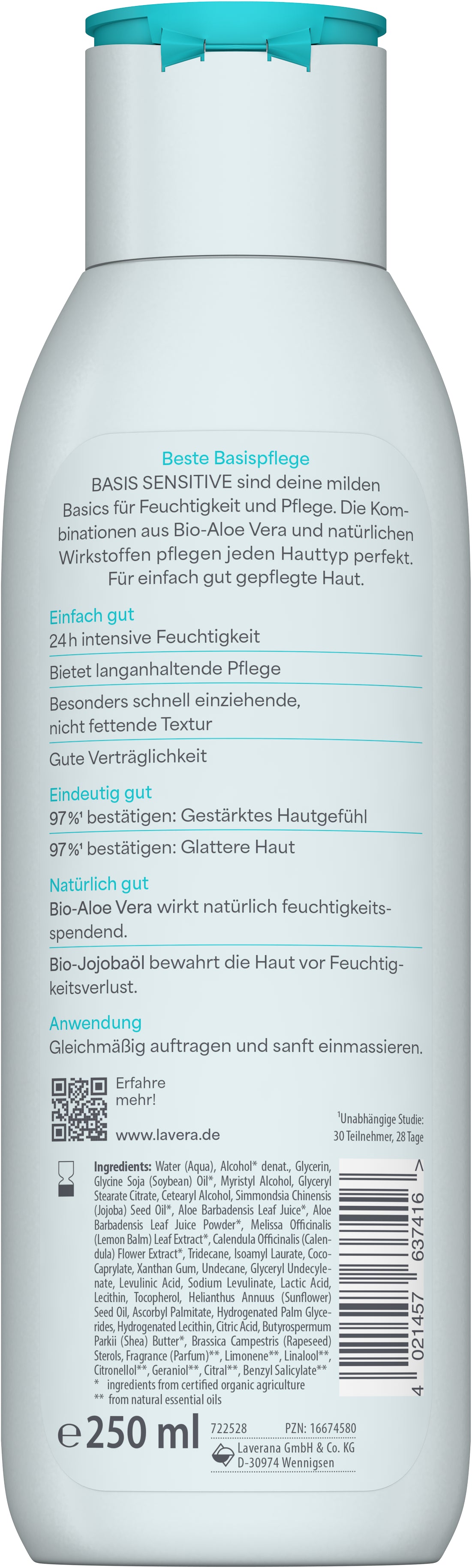 lavera basis sensitive Body Lotion Express