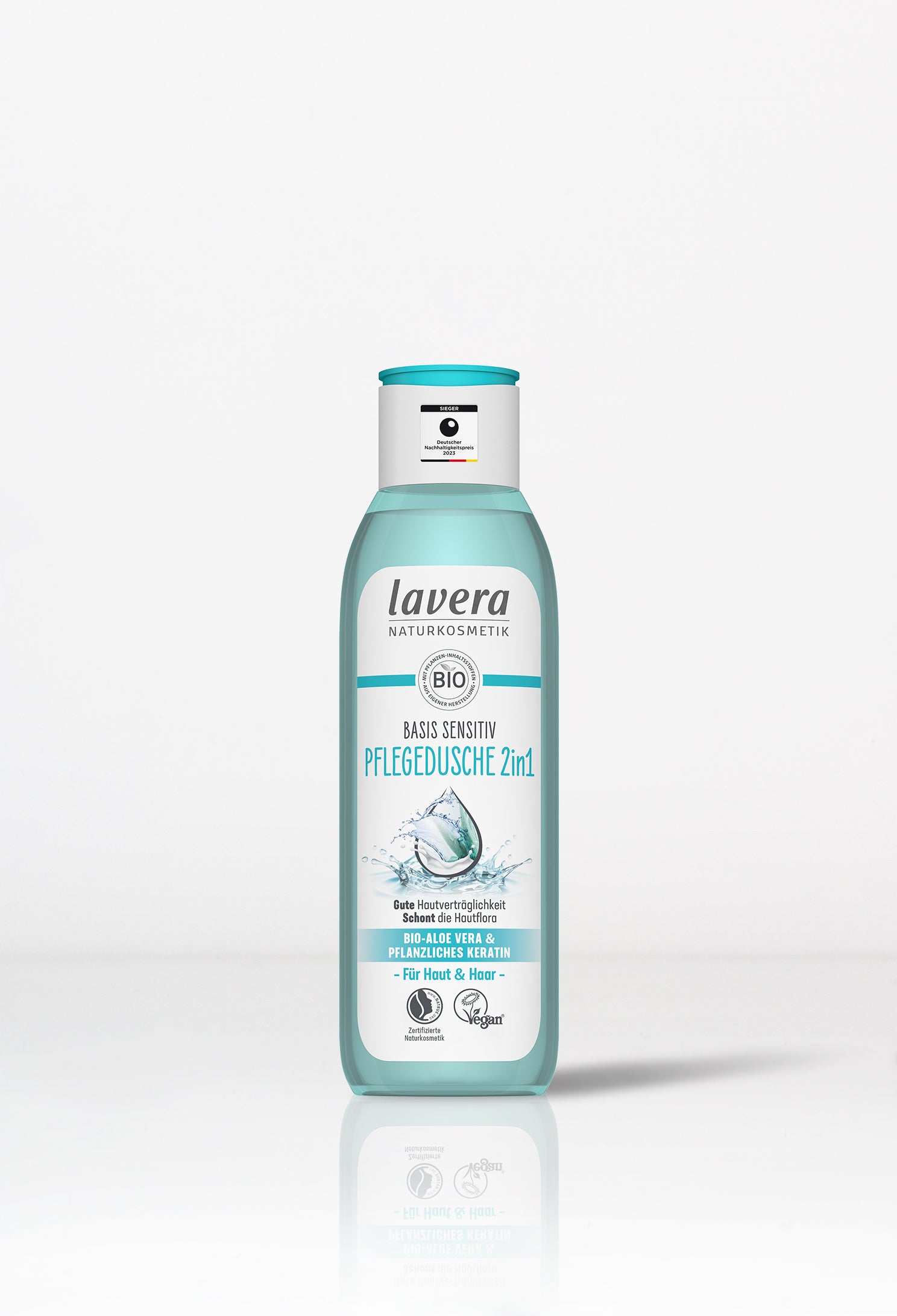 lavera basis sensitive Pflegedusche 2in1