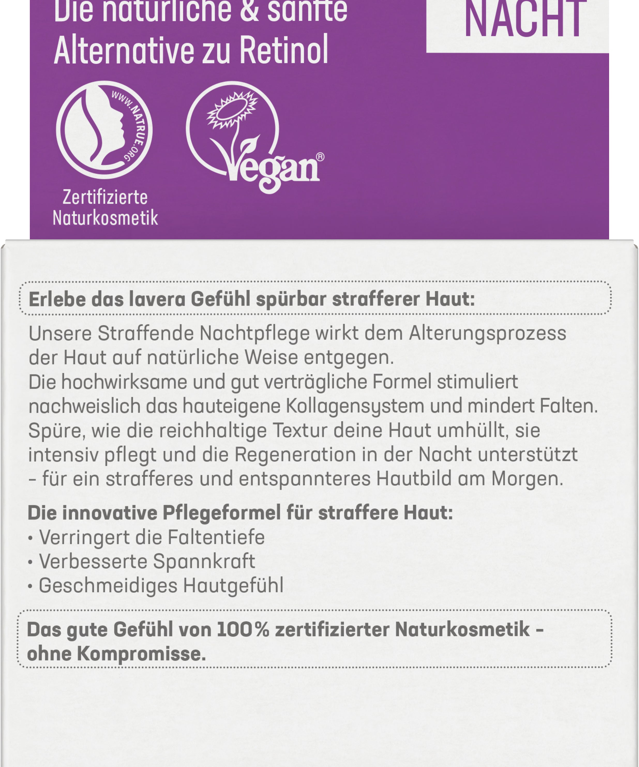 lavera Straffende Nachtpflege