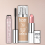 Lavera Make-up-Set mit Mascara, Foundation und Lippenstift
